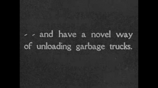 1920s: Intertitle: 
